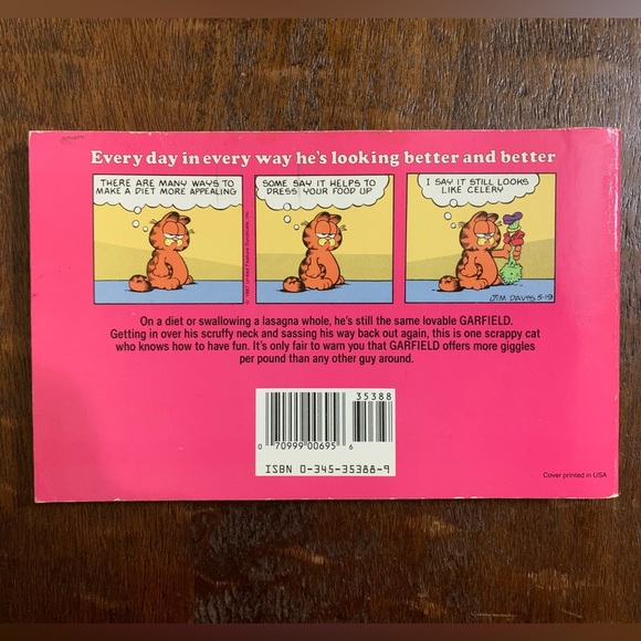 VTG Ballantine Books Garfield By Jim Davis 4pc Comic Books Bundle - Picture 4 of 14